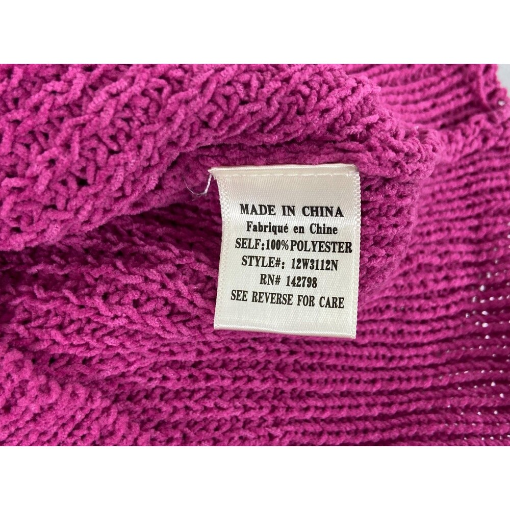 New In Collection Women Small Pink Franchesca Knit Vest Sweater Sleeveless NWT - Picture 9 of 9
